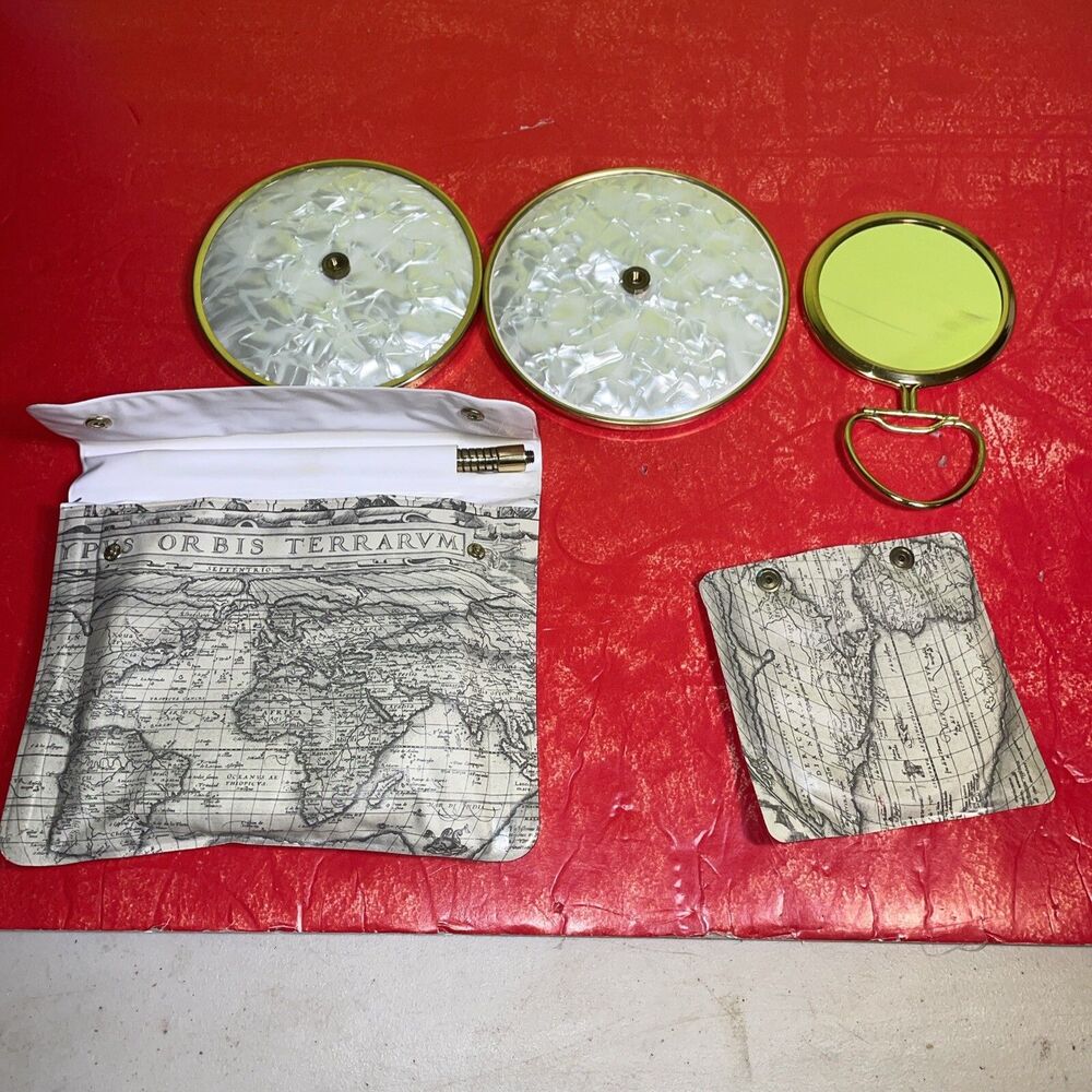 Blockprint Mirror Set Lightly Used